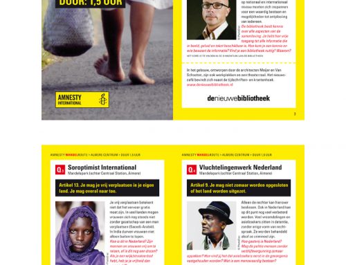 Amnesty weg van de mensenrechten Almere (binnenwerk)