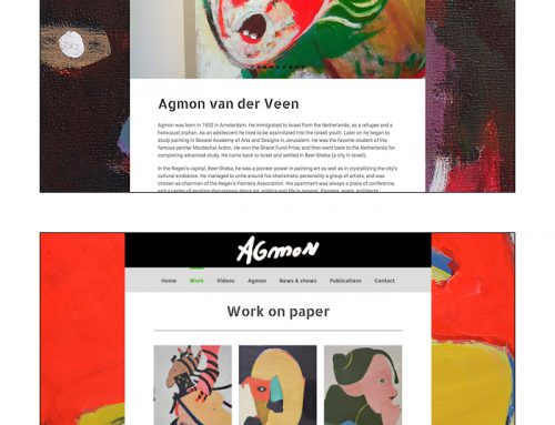 Website Agmon van der Veen